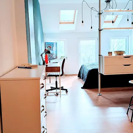 Appartement Compact Nordic Nest, Wlan, E Roller, Smarttv, Waschtrockner Chemnitz