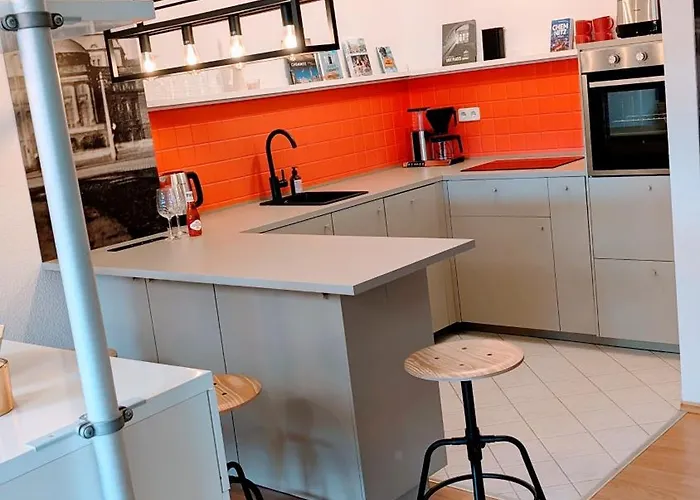 Compact Nordic Nest, Wlan, E Roller, Smarttv, Waschtrockner Apartment Chemnitz