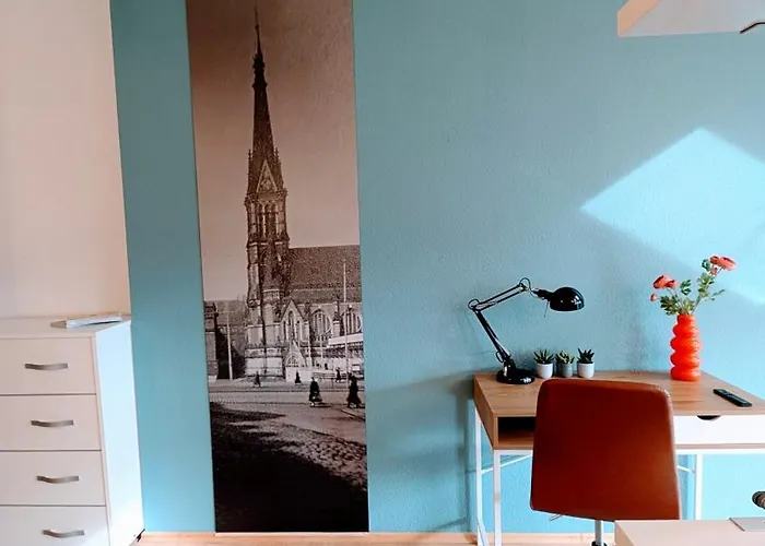 Apartment Compact Nordic Nest, Wlan, E Roller, Smarttv, Waschtrockner Chemnitz