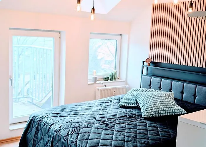 Apartment Compact Nordic Nest, Wlan, E Roller, Smarttv, Waschtrockner Chemnitz