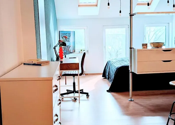 Apartment Compact Nordic Nest, Wlan, E Roller, Smarttv, Waschtrockner Chemnitz