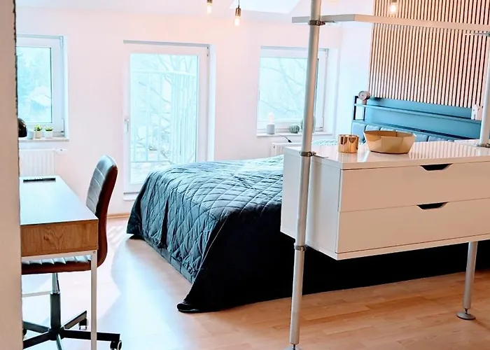 Compact Nordic Nest, Wlan, E Roller, Smarttv, Waschtrockner Apartment Chemnitz